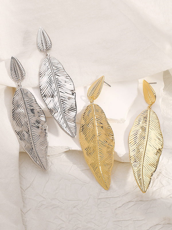 Leaves Shape Drop Earrings