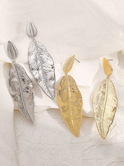 Leaves Shape Drop Earrings