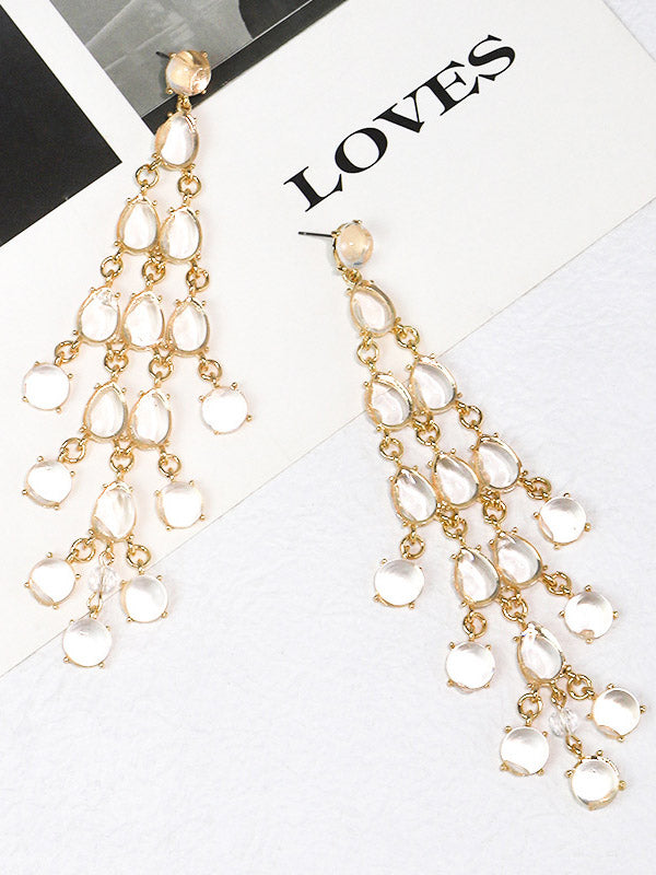 Tasseled Drop Earrings