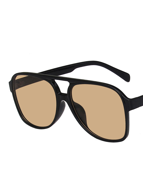 Sun-Protection Geometric Sunglasses Accessories