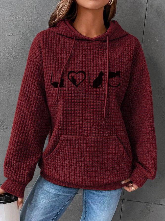 Love Casual Hoodie Sweatshirt