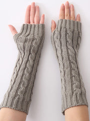 Jacquard 5 Colors Knitting Sleevelet