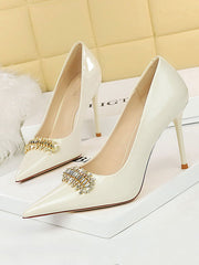 Pointed-Toe Shallow Cut Split-Joint Pumps