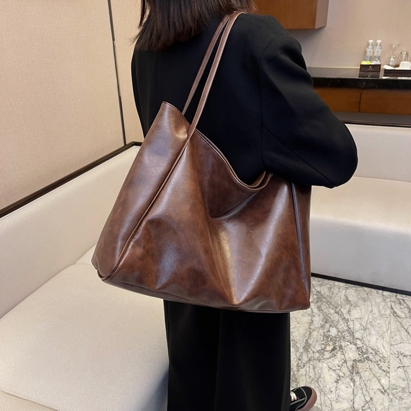 Glossy-Luxe Tote