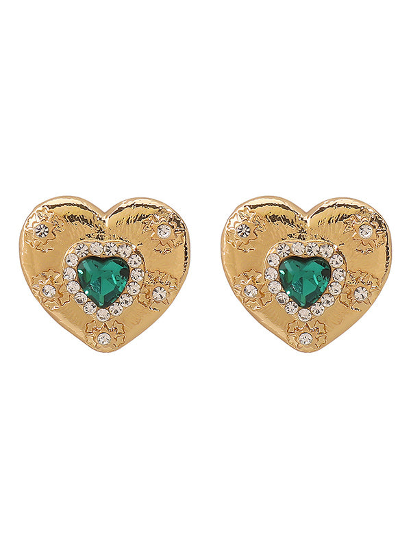 Heart Shape Earrings Accessories