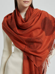 Printed Tasseled Shawl&Scarf