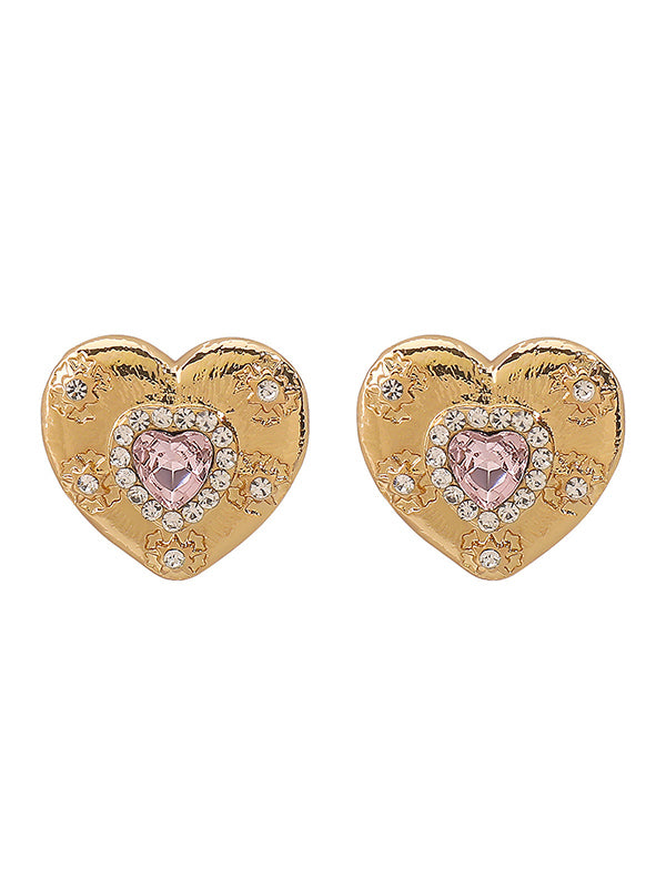 Heart Shape Earrings Accessories