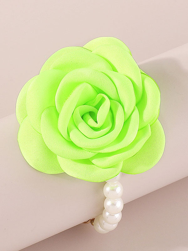 Three-Dimensional Flower Bracelet Accessories