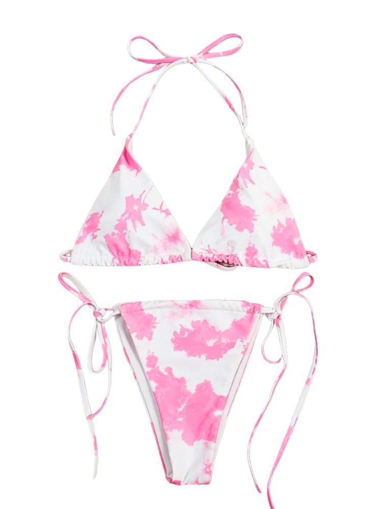 Mabel Bleach Print Bikini