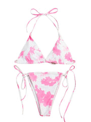 Mabel Bleach Print Bikini