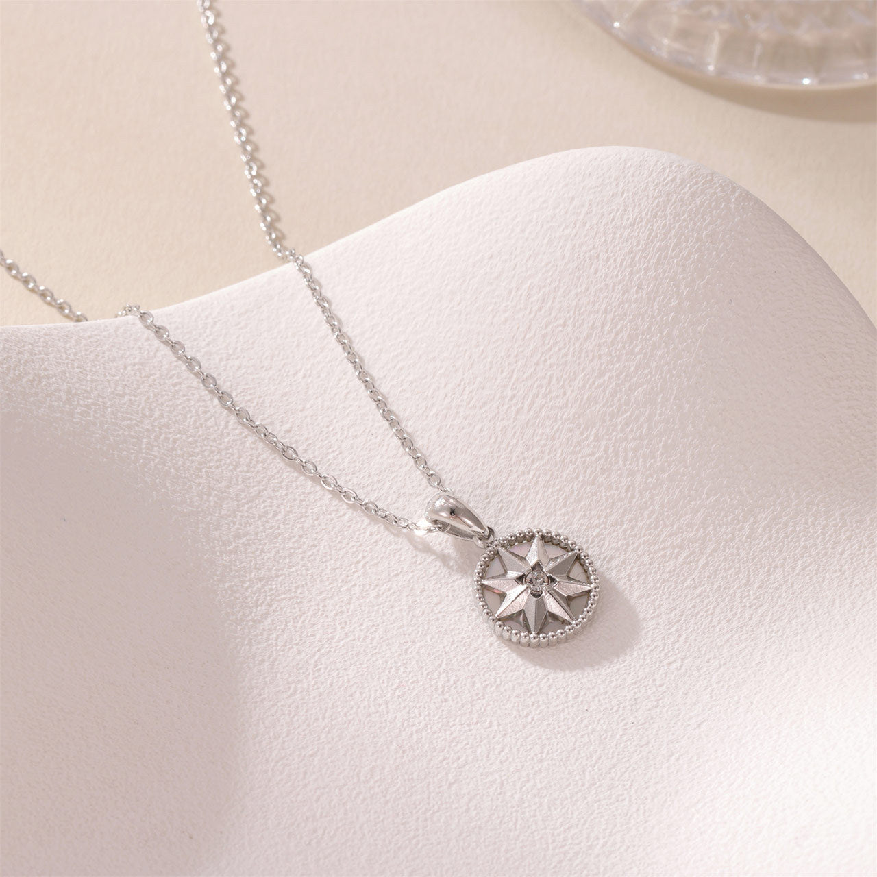 Celestial Compass Pendant Necklace