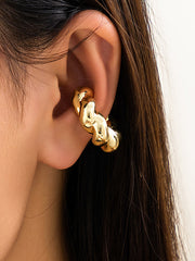 Geometric Solid Color Ear Clip