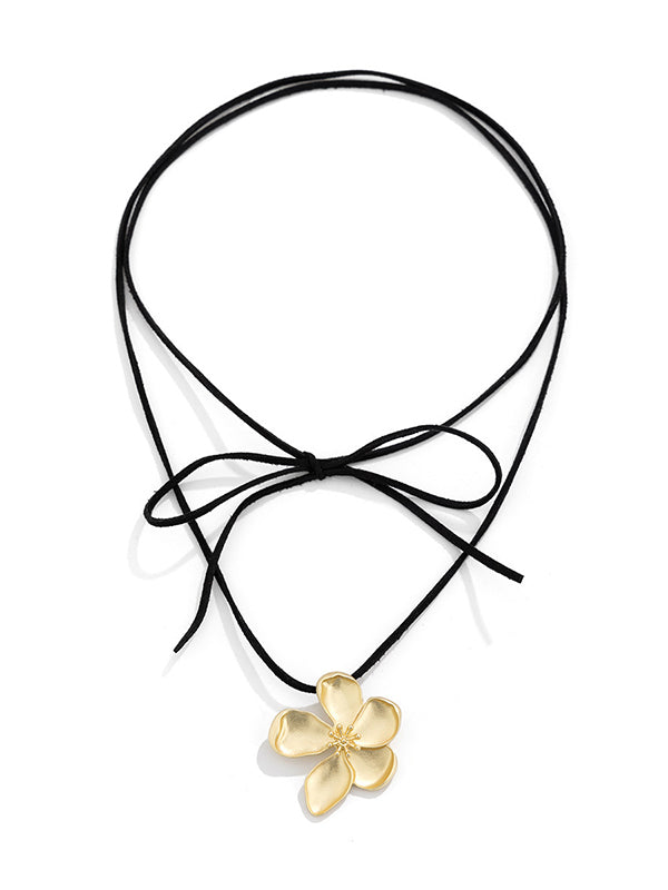 Flower Shape Necklaces Accessories