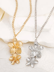 Flower Shape Necklaces Accessories + Rings Accessories