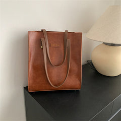 Western-Style All-Matching Shoulder Tote Bag