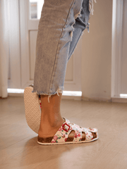 MAIBULUN | Summer Picnic Cut-Out Clog - Floral