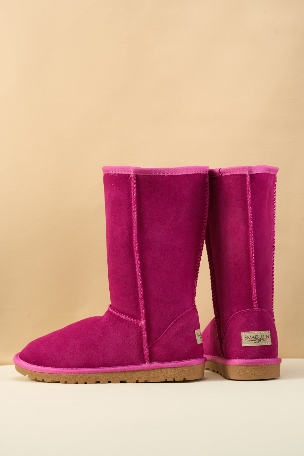 SMAIBULUN Ugg | Classic Suede Mid-Length boots - Fuchsia