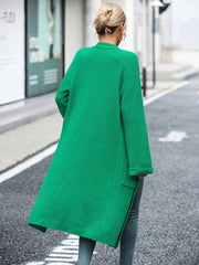 Alexia Pocketed Knit Cardigan - Green