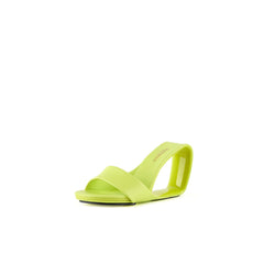 Jady Rose | Get a Clue Wedge Slides - Green