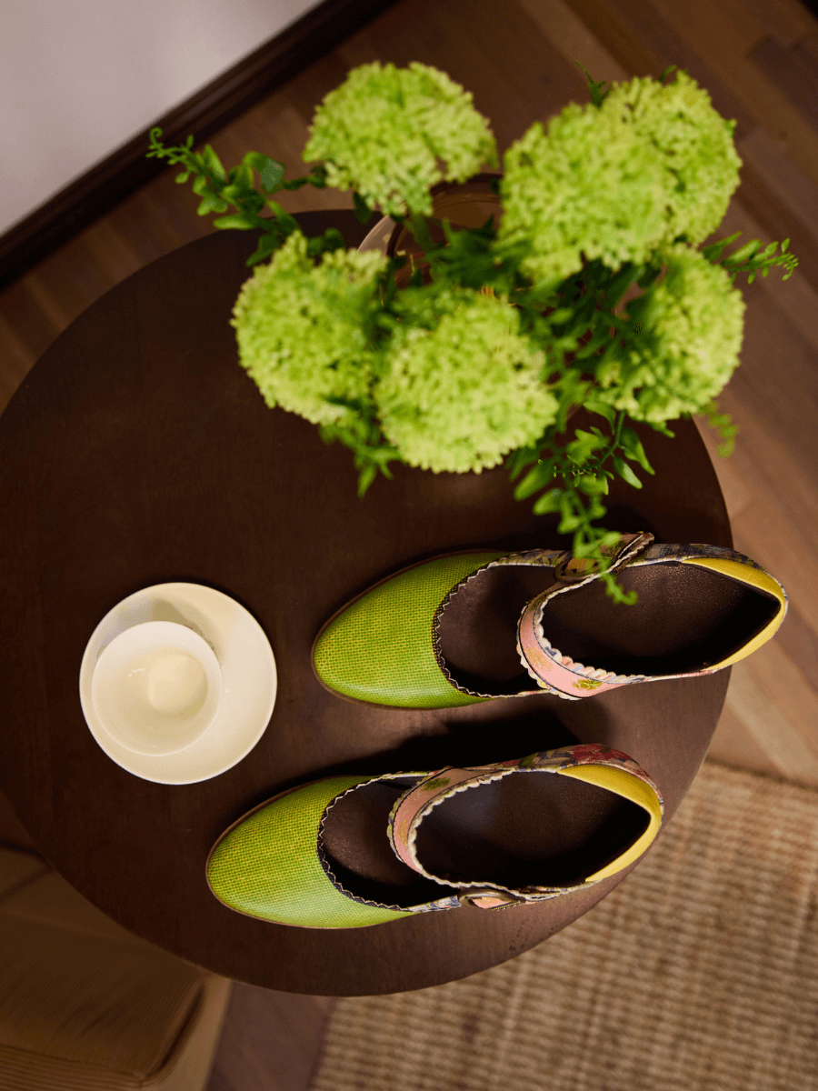 Soffia | Brunch In Menton Leather Pump