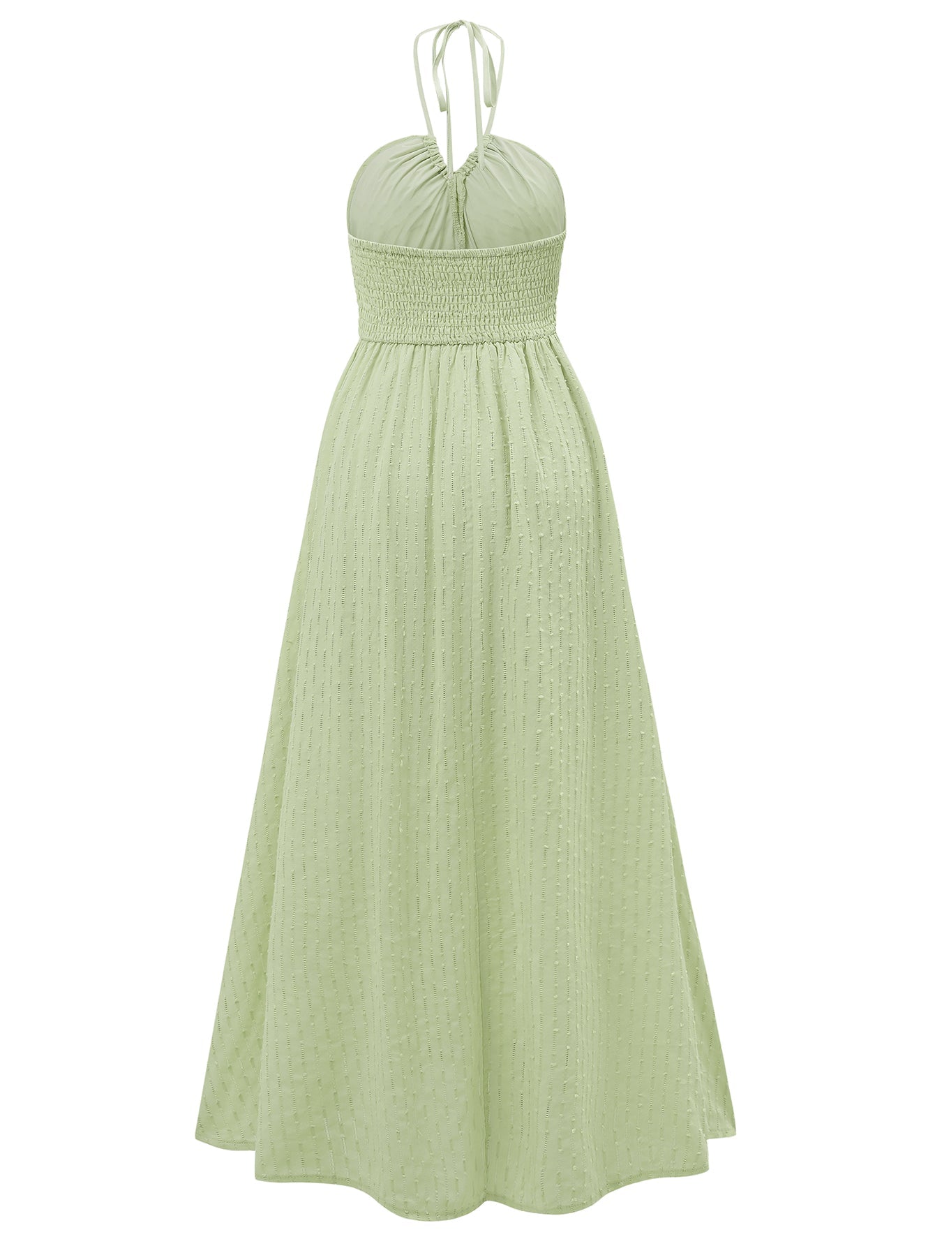 Reservation For Two Halter Maxi Dress - Green