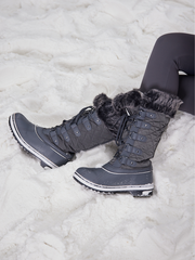 Frozen Princess | Hickory Isabella Water-Repellent Snow Boot - Grey