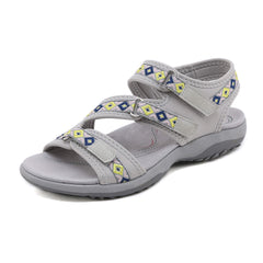 Siketu | Trekking Partner Cushioned Sandal - Grey