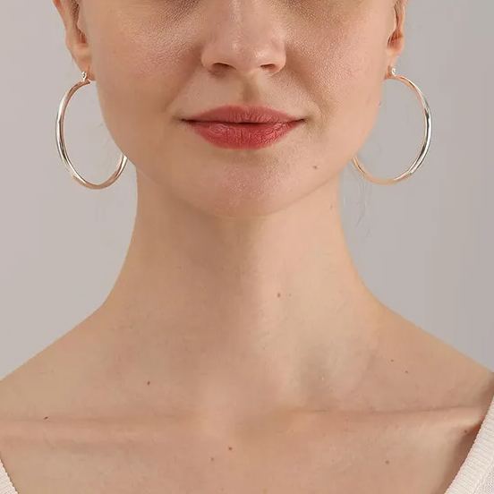 Simple Round Hollow Earrings