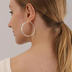 Simple Round Hollow Earrings