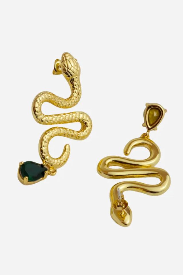 Adela Serpent Earrings