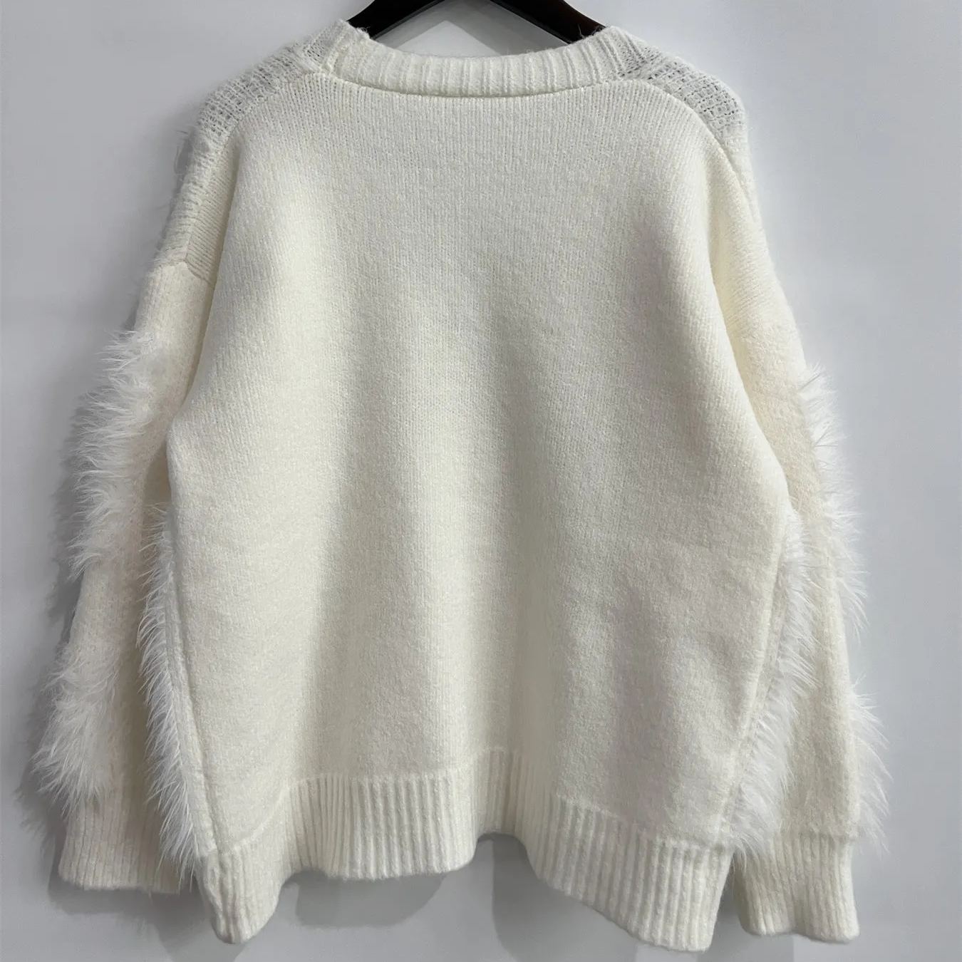 Christmas Elements Fluffy Knit Cardigan