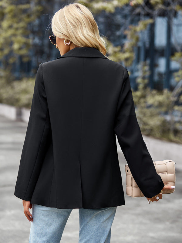 Women’s casual long-sleeved small suit jacket