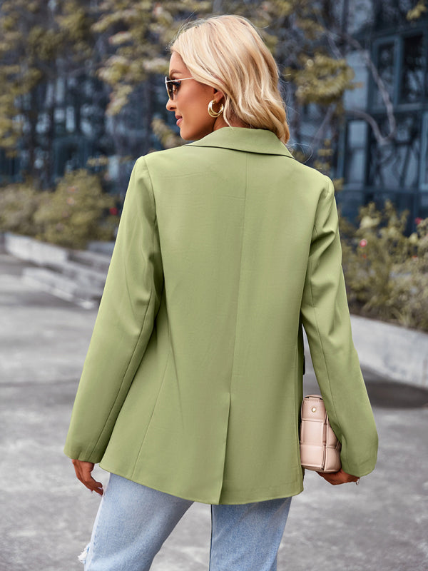 Women’s casual long-sleeved small suit jacket