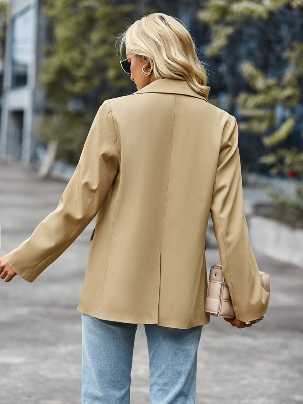 Women’s casual long-sleeved small suit jacket