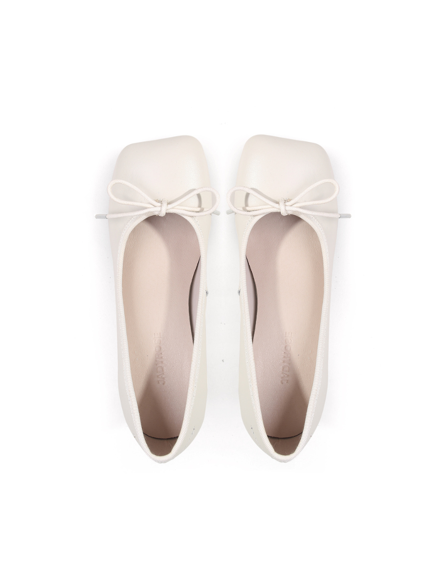 Jady Rose | Designer Taste Leather Pump - Ivory