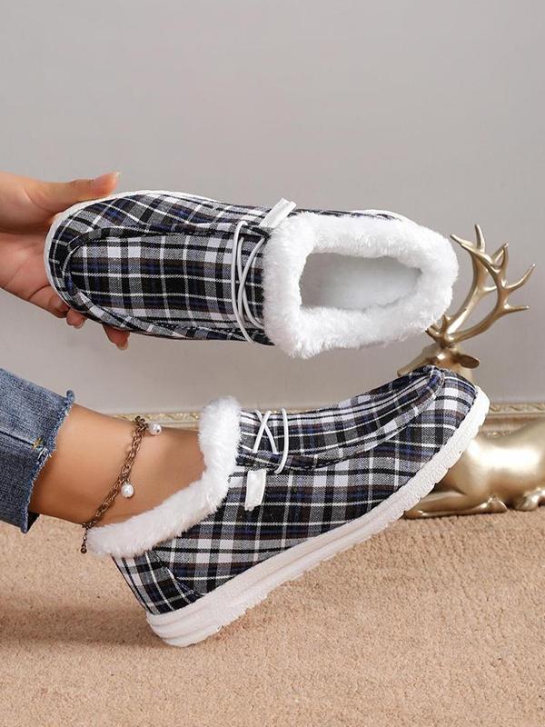 women's thickened velvet warm cotton shoes