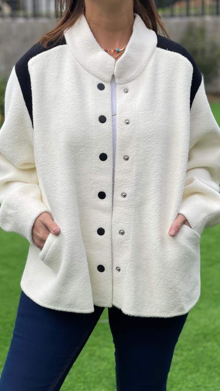 Women's Casual Patchwork Jacket