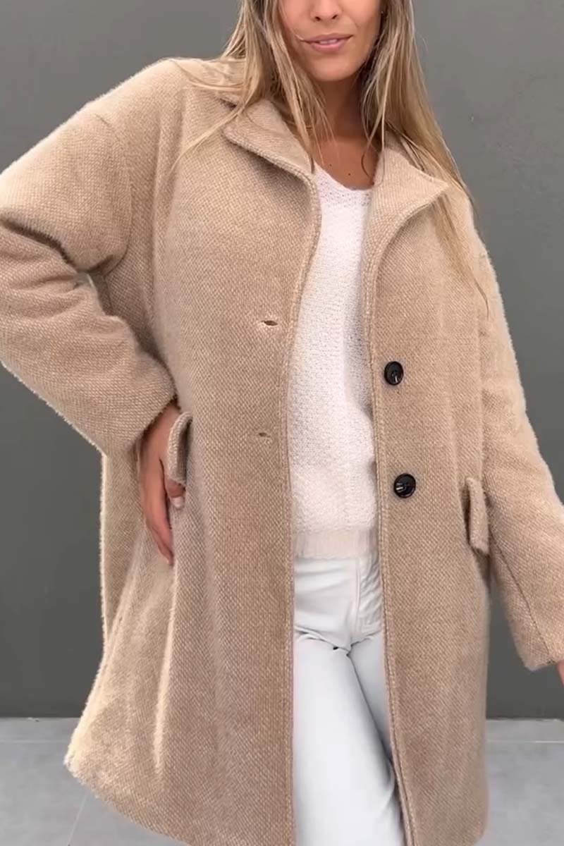 Women's Loose Double Breasted Jacket