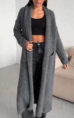 Women's Casual Solid Color Knitted Cardigan