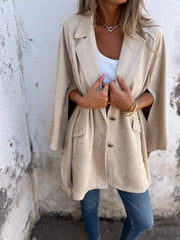 Lapel Cape Jacket