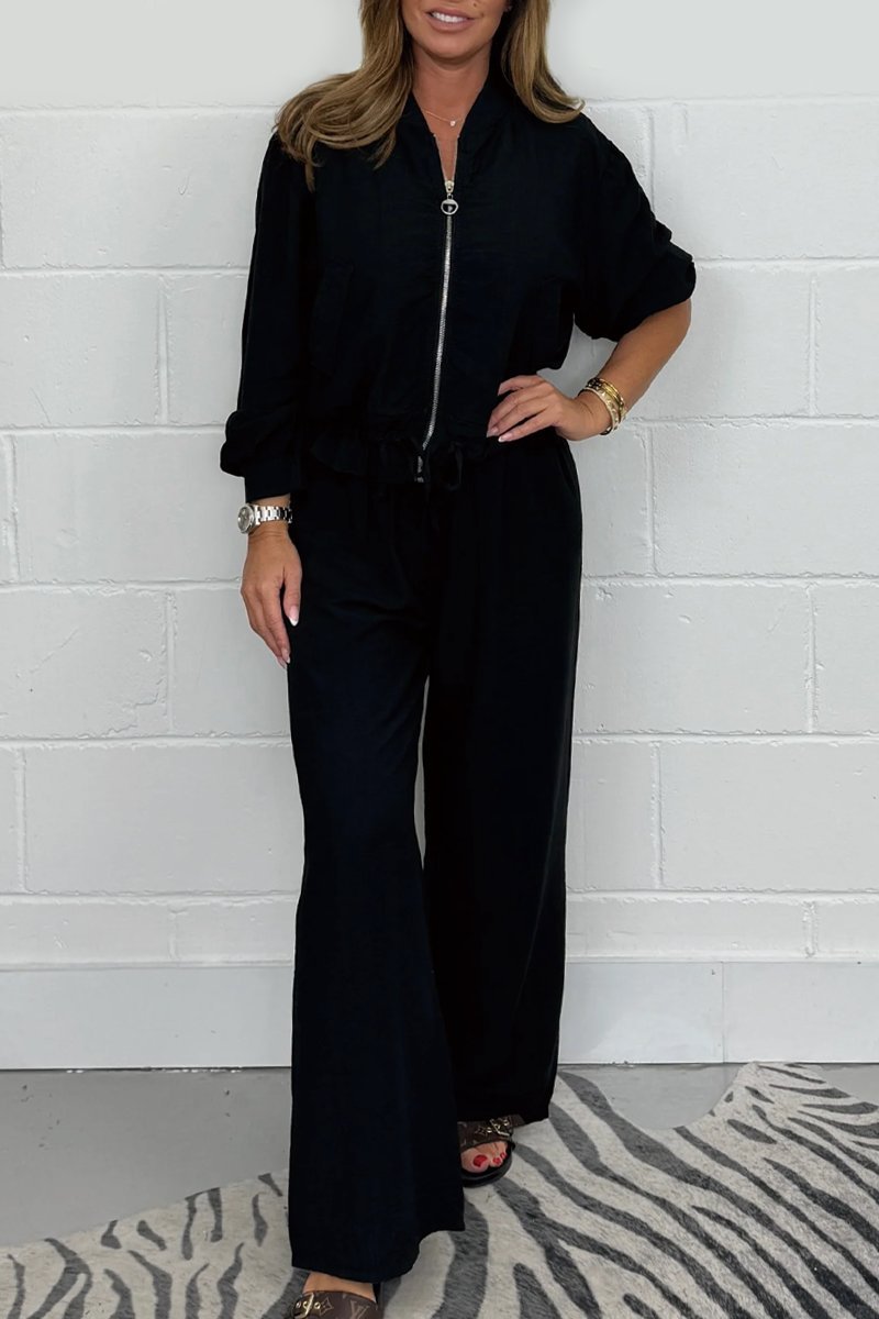 Women's Lightweight Bomber Jacket & Trouser Co-Ord