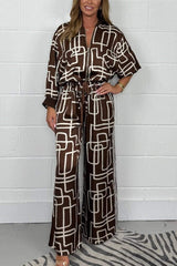 Women's Printed Bomber Jacket & Trouser Co-Ord