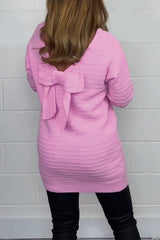 Women's Long Soft Knit Ribbed Pullover