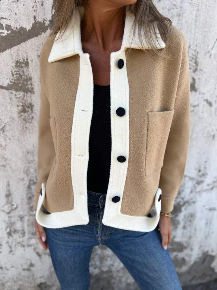 Casual Lapel Single-breasted Jacket