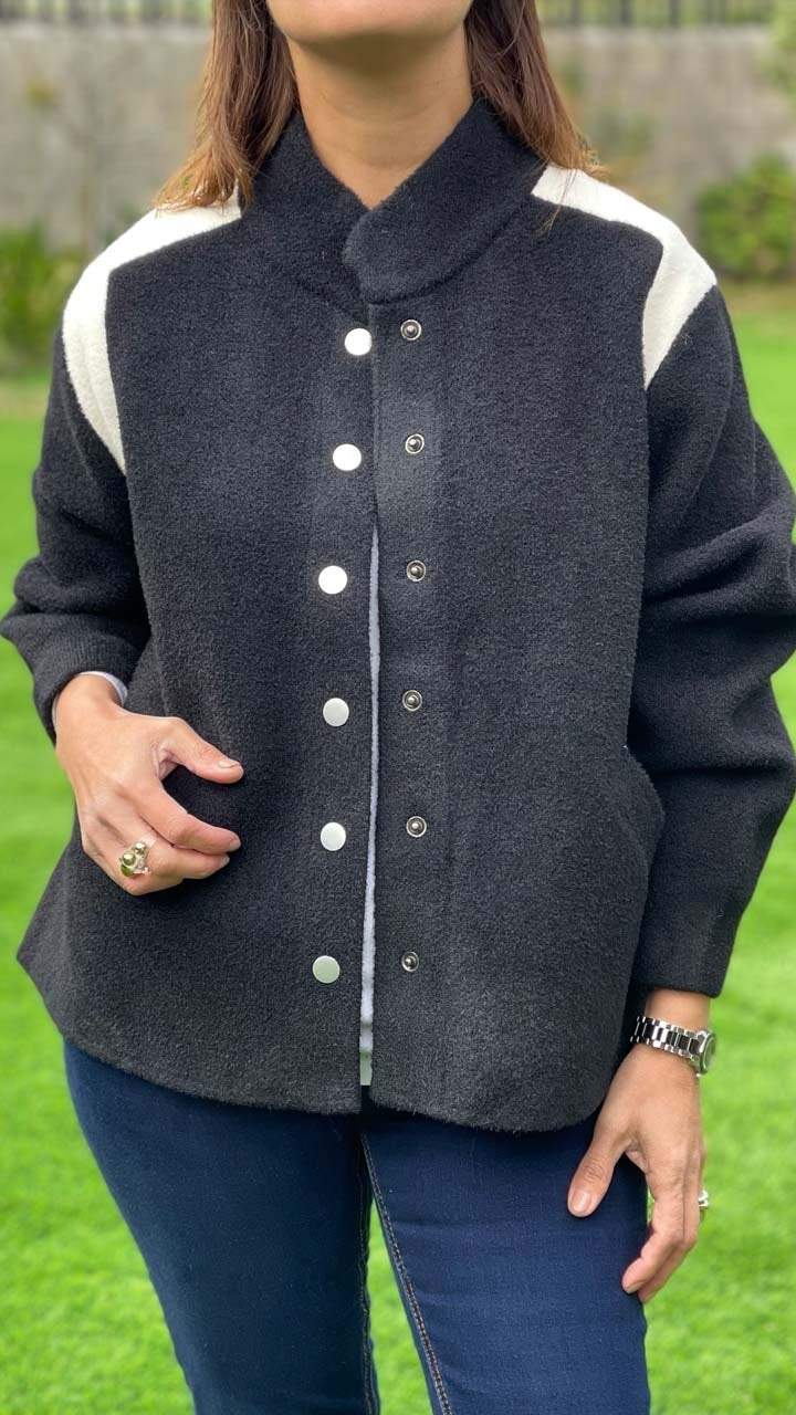 Women's Casual Patchwork Jacket