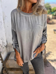 Casual Round Neck Top