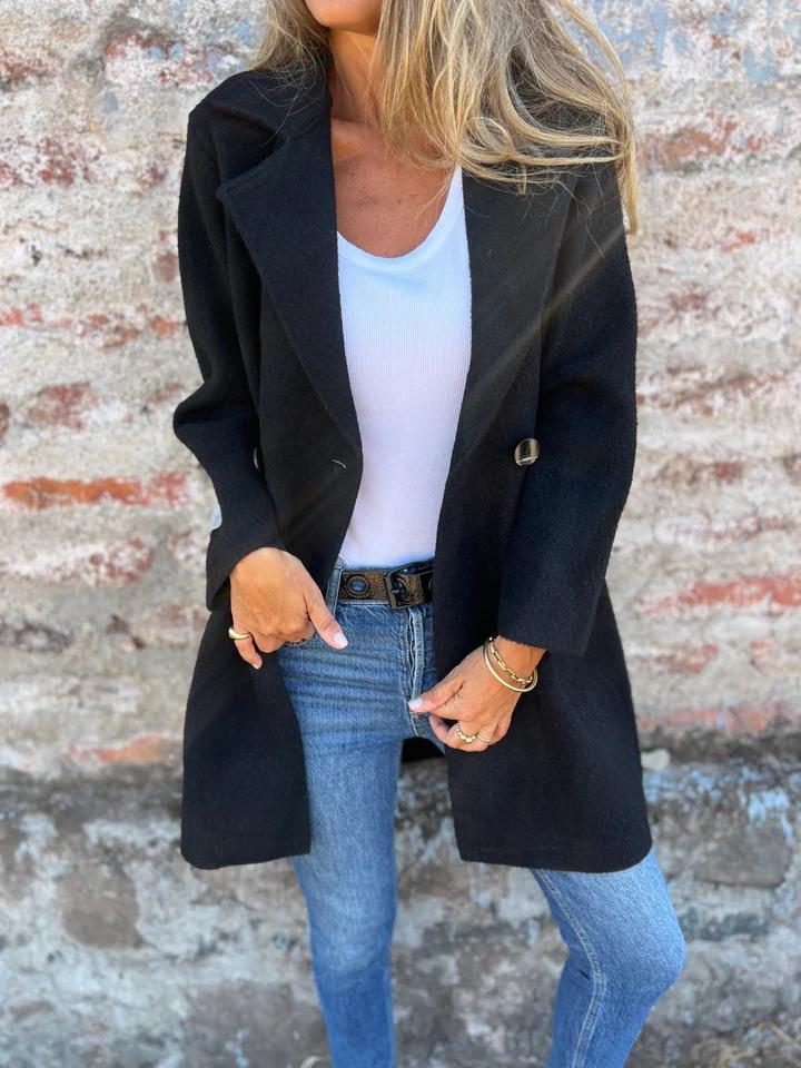 Casual Lapel Long Coat