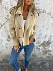 Casual Lapel Thin Coat