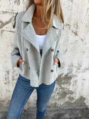 Casual Lapel Thin Coat