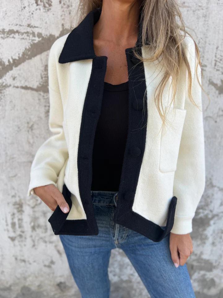 Casual Lapel Single-breasted Jacket